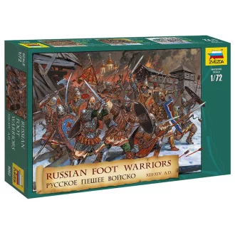 Zvezda Russian Foot Warriors (RR) figurakészlet