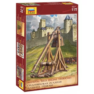 Zvezda MEDIEVAL TREBUCHET tüzérségi makett