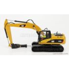 DM MODELS CATERPILLAR CAT320D ESCAVATORE CINGOLATO - TRACTOR HYDRAULIC EXCAVATOR SCRAPER WITH HAMMER