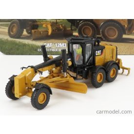   DM MODELS CATERPILLAR CAT12M3 RUSPA LIVELLATRICE GOMMATA - SCRAPER TRACTOR MOTOR GRADER