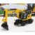 DM MODELS CATERPILLAR CATM323F ESCAVATORE GOMMATO SU ROTAIE FERROVIARIE - TRACTOR HYDRAULIC EXCAVATOR SCRAPER