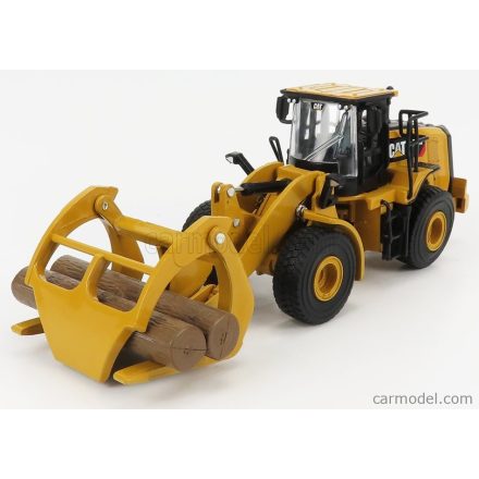 DM MODELS CATERPILLAR CAT950M RUSPA GOMMATA - SCRAPER TRACTOR WHEEL LOADER WITH LOG FORK