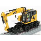 DM MODELS CATERPILLAR CATM323F ESCAVATORE GOMMATO SU ROTAIE FERROVIARIE - TRACTOR HYDRAULIC EXCAVATOR SCRAPER