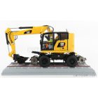 DM MODELS CATERPILLAR CATM323F ESCAVATORE GOMMATO SU ROTAIE FERROVIARIE - TRACTOR HYDRAULIC EXCAVATOR SCRAPER