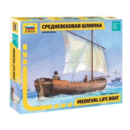 Zvezda Medieval Life Boat makett