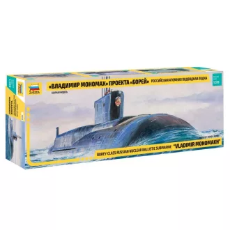   Zvezda Borey-Calss Russian Nuclear Submarine Vladimir Monomakh makett