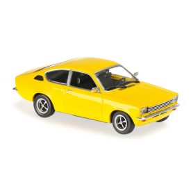 Minichamps OPEL KADETT C COUPE - 1974 - YELLOW - MAXICHAMPS
