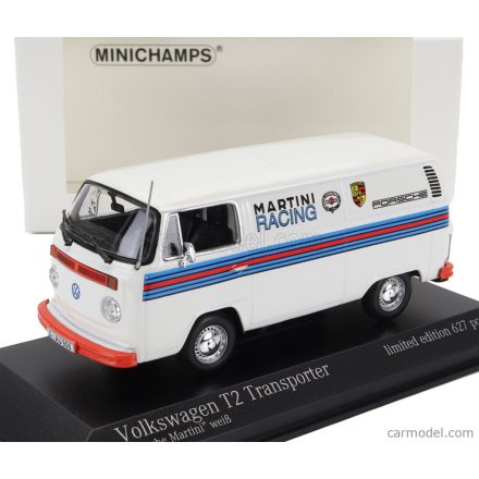 Minichamps VOLKSWAGEN T2 DELIVERY VAN PORSCHE RENNDIENST MARTINI RACING DESIGN 1972