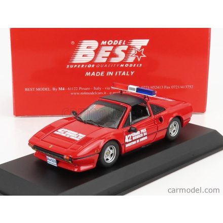 BEST MODEL FERRARI 308 GTS OFFICIAL SAFETY CAR F1 MONACO GP 1984
