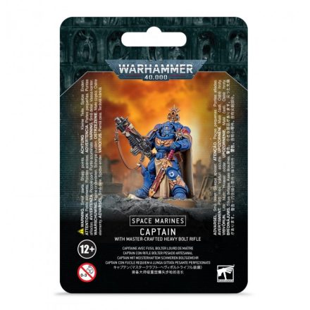 Games Workshop S/M CAPTAIN W/ MASTER-CRAFTED BOLT RIFLE