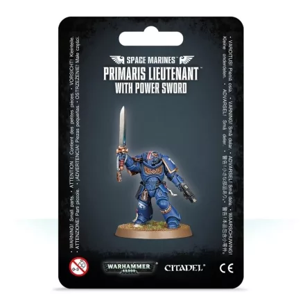 Games Workshop S/M PRIMARIS LIEUTENANT WITH POWER SWORD
