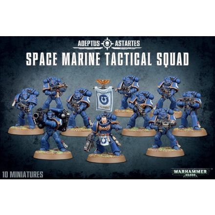 Games Workshop SPACE MARINES TACTICAL SQUAD