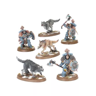 Games Workshop SPACE WOLVES: WOLF GUARD HEADTAKERS