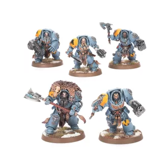 Games Workshop SPACE WOLVES: WOLF GUARD TERMINATORS
