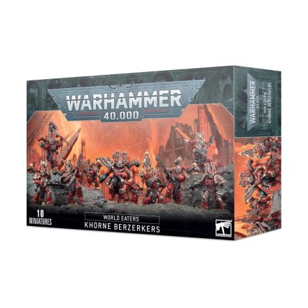 Games Workshop WORLD EATERS: KHORNE BERSERKERS