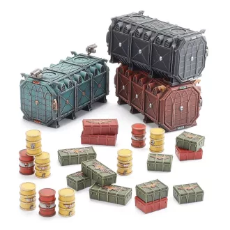 Games Workshop B/Z MANUF.:MUNITORUM ARMOURED CONTAINERS
