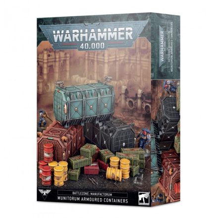 Games Workshop B/Z MANUF.:MUNITORUM ARMOURED CONTAINERS