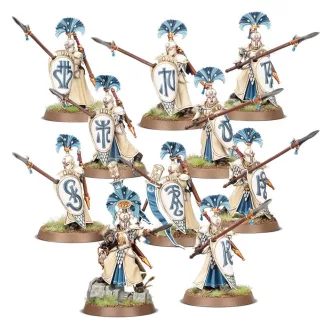 Games Workshop LUMINETH  R-L: VANARI AURALAN WARDENS