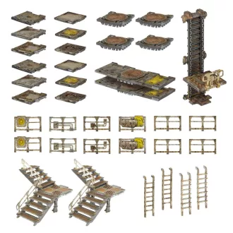   Games Workshop - Necromunda Zone Mortalis Platforms and Stairs