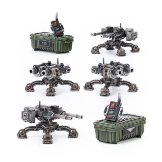   Games Workshop NECROMUNDA: TRAZIOR PATTERN SENTRY GUNS – automata fegyverállás makett