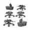 Games Workshop NECROMUNDA: TRAZIOR PATTERN SENTRY GUNS – automata fegyverállás makett