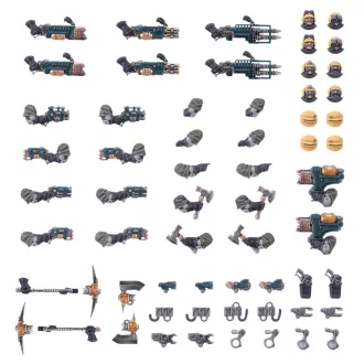   Games Workshop NEC:SQUAT PROSPECTORS WEAPONS & UPGRADES – fegyverzet-feljavító készlet
