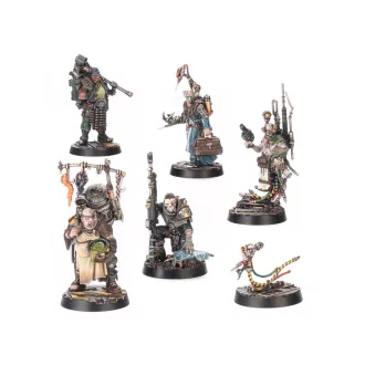   Games Workshop NECROMUNDA: UNDERHIVE HANGERS-ON – Necromunda figura makett