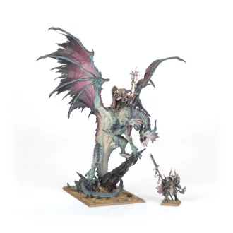   Games Workshop WARRIORS OF CHAOS: LORD ON CHAOS DRAGON – wargame figura makett