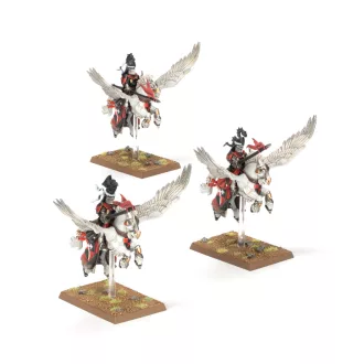   Games Workshop KINGDOM OF BRETONNIA: PEGASUS KNIGHTS – wargame figura makett