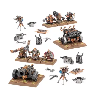   Games Workshop DWARFEN M/HOLDS:DWARF CANNON & ORGAN GUN – fantasy hadigép makett