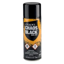 Citadel CHAOS BLACK SPRAY PAINT 400ml