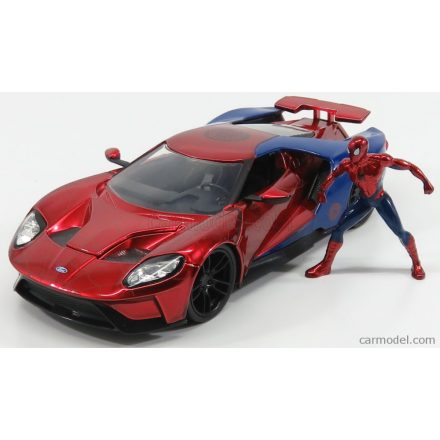 JADA FORD USA GT WITH SPIDERMAN FIGURE 2017