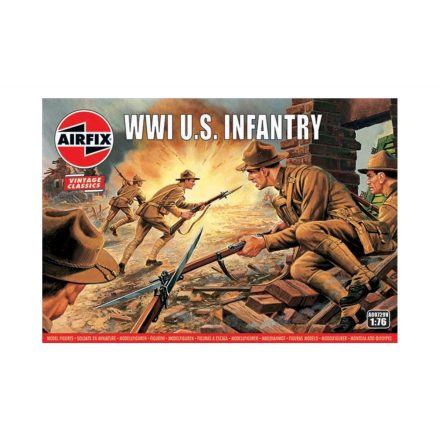 Airfix Vintage Classics - WWI U.S. Infantry makett