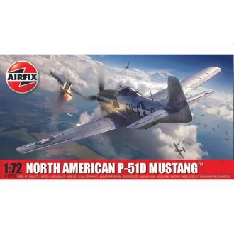 Airfix North American P-51D Mustang repülő makett