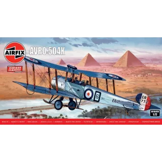 Airfix Avro 504K repülő makett