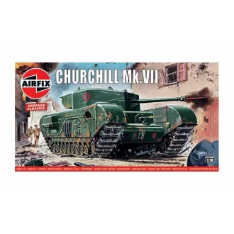   Airfix Churchill Mk.VII Tank, Vintage Classics harcjármű makett