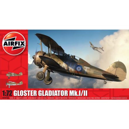 Airfix Gloster Gladiator Mk.I/Mk.II makett