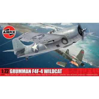 Airfix Grumman F4F-4 Wildcat repülő makett
