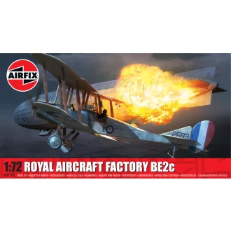 Airfix Royal Aircraft Factory BE2c repülő makett