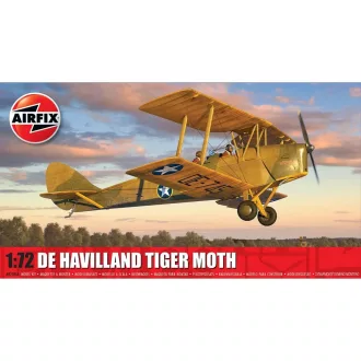 Airfix de Havilland Tiger Moth repülő makett