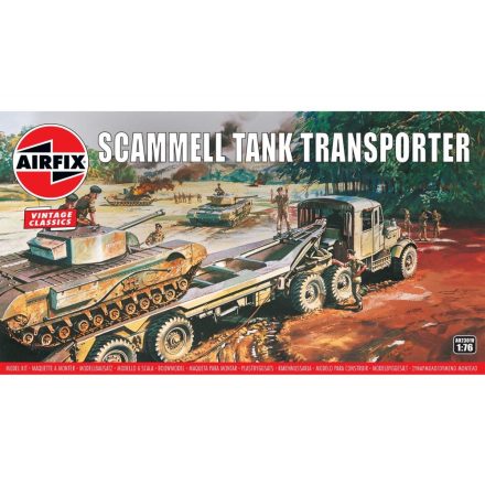Airfix Scammel Tank Transporter makett