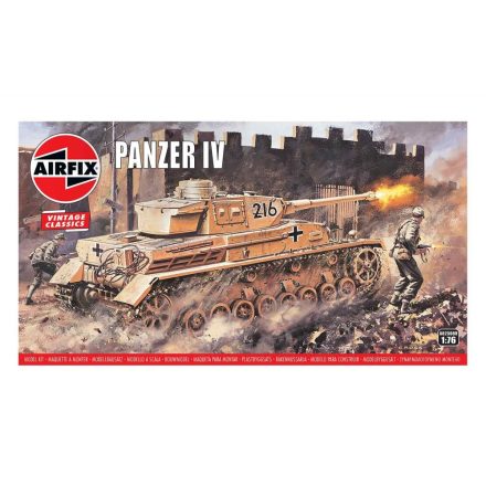 Airfix Panzer IV makett