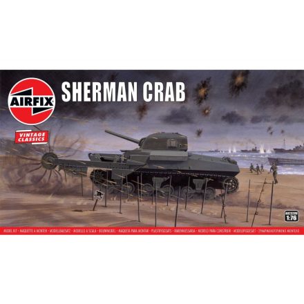 AirFix Sherman Crab makett