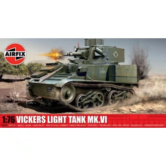 Airfix Vickers Light Tank harcjármű makett
