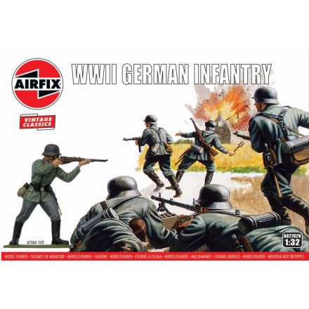 Airfix WWII German Infantry makett