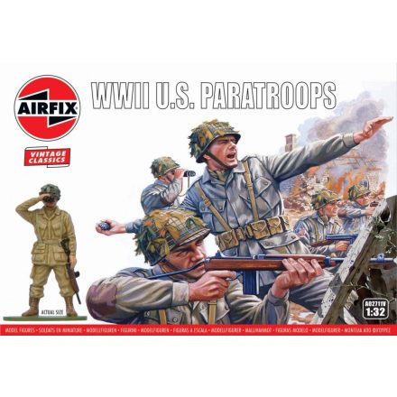Airfix WWII U.S. Paratroops makett