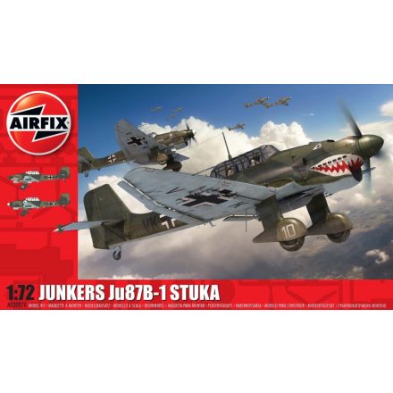 Airfix Junkers Ju87 B-1 Stuka makett