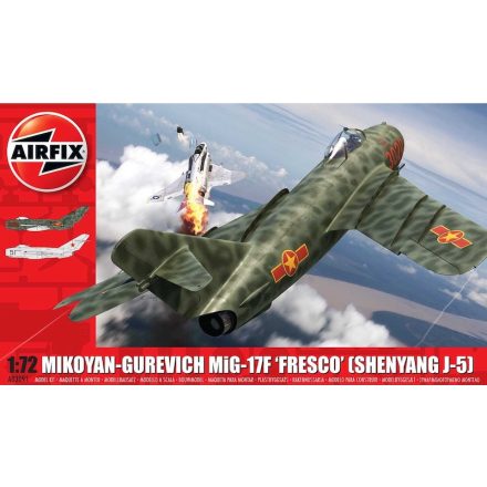 AirFix Mikoyan MiG-17F 'Fresco' (Shenyang J-5) Fresco makett