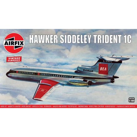 Airfix Hawker-Siddeley Trident 1C makett