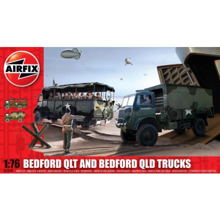 Airfix Bedford QLD/QLT Trucks makett